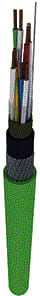 TKF - Data- en communicatiekabel SGNK B2CA24X2X0,8+0,8GN MT