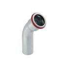 Geberit - Mapress C-staal Fitting met 2 aansluitingen Mapr.Bocht 45Gr Glad 22 Mm