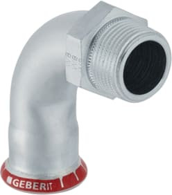 Geberit - Mapress C-staal Fitting met 2 aansluitingen Mapr.Bocht 90Gr 54X2 Budr