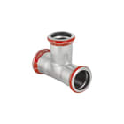 Geberit - Mapress C-staal Fitting met 3 aansluitingen Mapr.T-Stuk 15 Mm