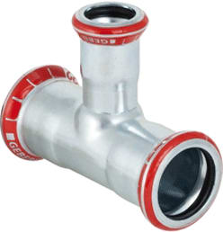 Geberit - Mapress C-staal Fitting met 3 aansluitingen Mapr.T-Stuk 35X22X35 Mm