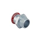 Geberit - Mapress C-staal Fitting met 2 aansluitingen Mapr.Overgangst.15X1/2 Budr