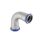 Geberit - Mapress RVS Fitting met 2 aansluitingen Mapr.Rvs Bocht 90Gr 15Mm