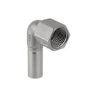 Geberit - Mapress RVS Fitting met 2 aansluitingen Mapr.Rvs Inzetbo.90G 15X1/2 Bi