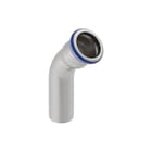 Geberit - Mapress RVS Fitting met 2 aansluitingen Mapr.Rvs Bocht 45Gr 42Mm Glad