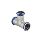 Geberit - Mapress RVS Fitting met 3 aansluitingen Mapr.Rvs T-Stuk 15Mm