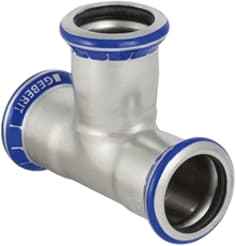 Geberit - Mapress RVS Fitting met 3 aansluitingen Mapr.Rvs T-Stuk 28Mm