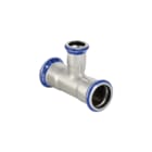Geberit - Mapress RVS Fitting met 3 aansluitingen Mapr.Rvs T-Stuk 28X15X28Mm