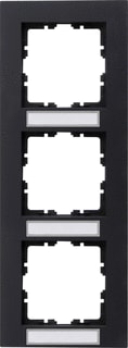 Kopp - Afdekraam schakelmateriaal Hk07 Pure Afd.Raam 3V Ant