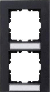 Kopp - Afdekraam schakelmateriaal Hk07 Pure Afd.Raam 2V Ant
