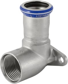 Geberit - Mapress RVS Muurplaat Mapr.Rvs Muurpl90+Bev.22X3/4Bi