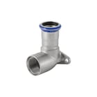 Geberit - Mapress RVS Muurplaat Mapr.Rvs Muurpl90+Bev.22X3/4Bi