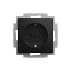 ABB Busch-Jaeger - Balance Wandcontactdoos (WCD schakelmat.) Wcd Ra Cpl Inb Si-B-Mzw