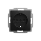 ABB Busch-Jaeger - Balance Wandcontactdoos (WCD schakelmat.) Wcd Ra Cpl Schr Inb Si-B
