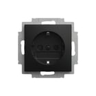 ABB Busch-Jaeger - Balance Wandcontactdoos (WCD schakelmat.) Wcd Ra Kv Cpl Inb Si-B-Zw