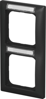 ABB Busch-Jaeger - Balance Afdekraam schakelmateriaal Tekstafdrm 2-V Vert Si-B-
