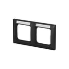 ABB Busch-Jaeger - Balance Afdekraam schakelmateriaal  tekstafdrm 2-v hori si-b-