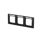ABB Busch-Jaeger - Balance Afdekraam schakelmateriaal Tekstafdrm 3-V Hori Si-B-
