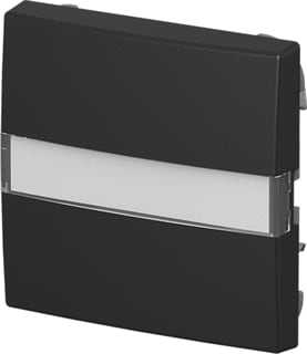 ABB Busch-Jaeger - Balance Bed.element / centr.pl. schakelmat. tekstwip v wis kruis puls