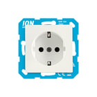 ION INDUSTRIES - Wandcontactdoos (WCD schakelmat.) wcd ra v1/j1 mat alpin wit