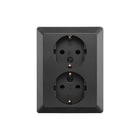 ION INDUSTRIES - Wandcontactdoos (WCD schakelmat.) wcd half opb 2-v ra mzw