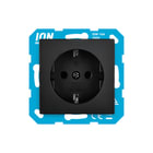 ION INDUSTRIES - Wandcontactdoos (WCD schakelmat.) Wcd Ra E1 Mat Zwart