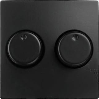 ION INDUSTRIES - Afdekraam schakelmateriaal Centrpl Dimmkn Duo Mzw