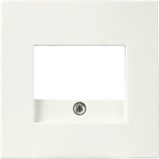 ION INDUSTRIES - Afdekraam schakelmateriaal Centrpl Charger Usb A+C Wt
