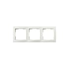 ION INDUSTRIES - Afdekraam schakelmateriaal Afdekraam 3-Voudig E1 Alpw