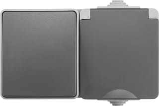ION INDUSTRIES - Combinatie schakelaar/wcd opb comb wcd wisslschak gr