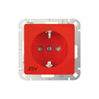 Kopp - Wandcontactdoos (WCD schakelmat.) hk05-wcd 1v ra sh zsv or