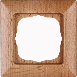 Kopp - Afdekraam schakelmateriaal hk02-afdekraam 1-v beuken