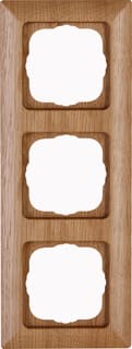 Kopp - Afdekraam schakelmateriaal hk02-afdekraam 3-v eik