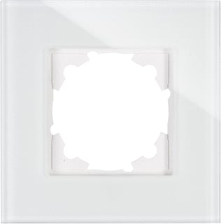 Kopp - Afdekraam schakelmateriaal hk07-glas-afdrm 1-v wt