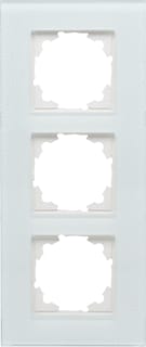 Kopp - Afdekraam schakelmateriaal hk07-glas-afdrm 3-v mint
