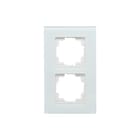 Kopp - Afdekraam schakelmateriaal hk07-glas-afdrm 2-v mint