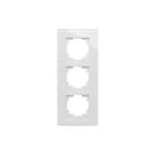 Kopp - Afdekraam schakelmateriaal hk07-glas-afdrm 3-v wt