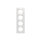 Kopp - Afdekraam schakelmateriaal hk07-glas-afdrm 4-v wt