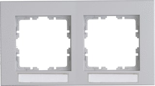Kopp - Afdekraam schakelmateriaal hk07 afdrm 2-v +tkstvnstr