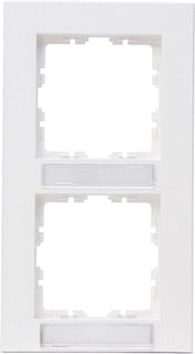 Kopp - Afdekraam schakelmateriaal hk07 afdrm 2-v +tkstvnstr