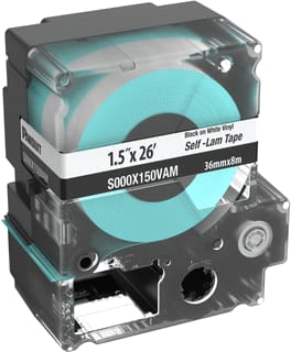 Panduit - Kabel-/adercodering cass contin self-lam tape