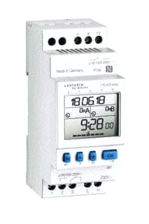 Paladin - Terminal Digitale schakelklok vr paneelbouw Schakkl Dig Wk 16A 230V
