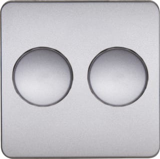 Kopp - Bed.element / centr.pl. schakelmat. hk02-dimmerplaat duo, stl