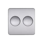 Kopp - Bed.element / centr.pl. schakelmat. hk02-dimmerplaat duo, stl
