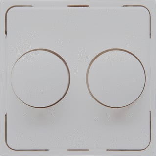 Kopp - Bed.element / centr.pl. schakelmat. hk07-dimmerplaat duo, bgr
