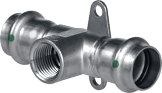 Viega - Sanpress Inox 23173 Fitting met 3 aansluitingen 744090