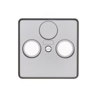 Kopp - Inzetplaat schakelmateriaal hk02-afdekplaat tv/fm stl