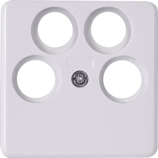 Kopp - Inzetplaat schakelmateriaal hk02-afdpl tv/fm/2x sat