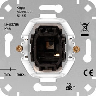 Kopp - Installatieschakelaar sokkel wisselschakelaar