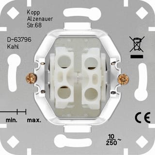 Kopp - Installatieschakelaar skkl seriedrukschakelaar